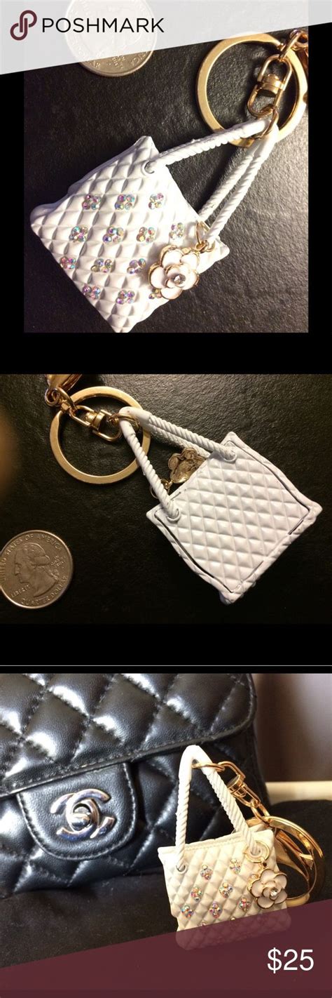 mini chanel bag keychain